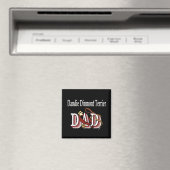 Dandie Dinmont Terrier DAD Magnet (Insitu (Vaatwasser))