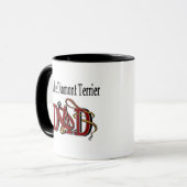 Dandie Dinmont Terrier Dad Mok (Voorkant links)