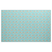 Dandie Dinmont Terrier dog blue Stof (Fat Quarter)