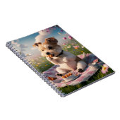 Dandie Dinmont Terrier in een Picknick Notitieboek (Rechterzijde)