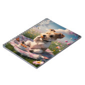 Dandie Dinmont Terrier in een Picknick Notitieboek (Linkerzijde)