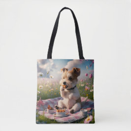 Dandie Dinmont Terrier in een Picknick Tote Bag
