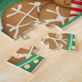 Dandie Dinmont Terrier Kerstbakken: Kerstmis Legpuzzel (Zijkant)