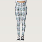 Dandie Dinmont Terrier Kerstmis Leggings (Voorkant)