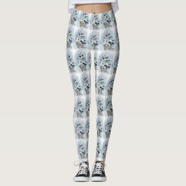 Dandie Dinmont Terrier Kerstmis Leggings