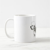 Dandie Dinmont Terrier Koffiemok (Links)