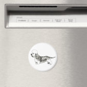Dandie Dinmont Terrier Magneet (Insitu (Vaatwasser))