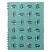 "Dandie Dinmont Terrier" Notitieboek (Voorkant)