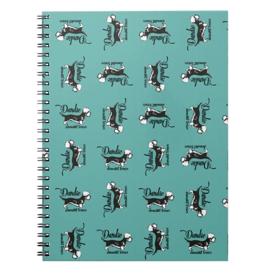 "Dandie Dinmont Terrier"  Notitieboek (Voorkant)