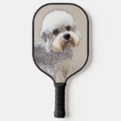 Dandie Dinmont Terrier Painting Original Dog Art Pickleball Paddle (Achterkant)