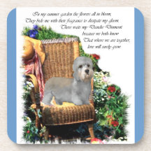 Dandie Dinmont Terrier Summer Garden Art