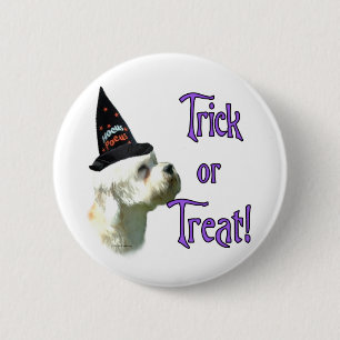 Dandie Dinmont Terrier Trick Ronde Button 5,7 Cm