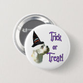Dandie Dinmont Terrier Trick Ronde Button 5,7 Cm (Voorkant /achterkant)
