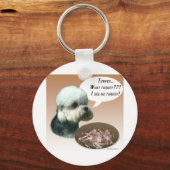 Dandie Dinmont Terrier Turkije Sleutelhanger (Voorkant)