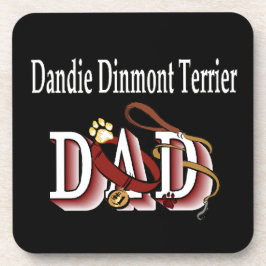 Dandie Dinmont Terrier VADER Bier Onderzetter