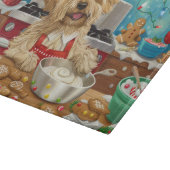 Dandie Dinmont Terrier Vakantie Bakken: Kerstmis Snijplank (Hoek)