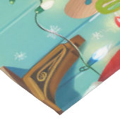 Dandie Dinmont Terrier Vakantie Bakken: Kerstmis Tafelkleed (Gekanteld)