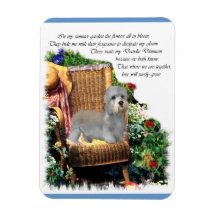 Dandie Dinmont Terrier Zomer Tuinkunst