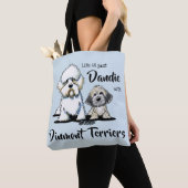 Dandie Dinmont Terriers Tote Bag (Dichtbij)