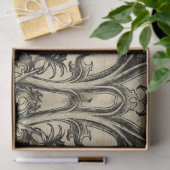 Dandilion Corbel Junk Journal Element — Blad Tissuepapier (Geschenk)