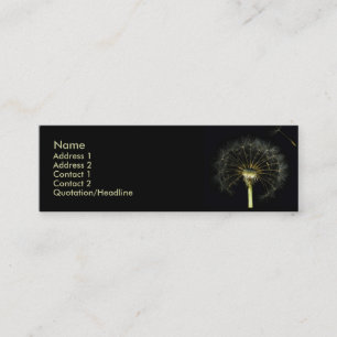 Dandilion-profielkaart Mini Visitekaartje