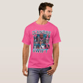 D'Andre Swift Retro Collage T-shirt (Voorkant volledig)