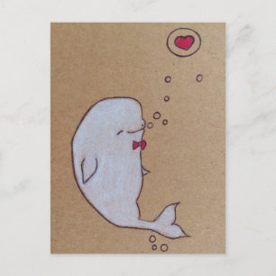 dandy beluga briefkaart