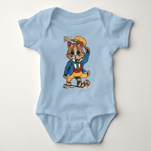 Dandy Cat, Louis Wain Romper (Voorkant)