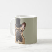 Dandy Chic French Bulldog Koffiemok (Voorkant links)