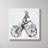 Dandy Deer op de fiets