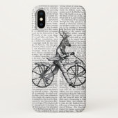 Dandy Deer op de fiets Case-Mate iPhone Case (Achterkant)