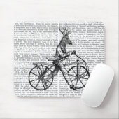 Dandy Deer op de  fiets Muismat (Met muis)