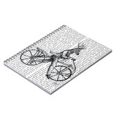 Dandy Deer op de  fiets Notitieboek (Linkerzijde)