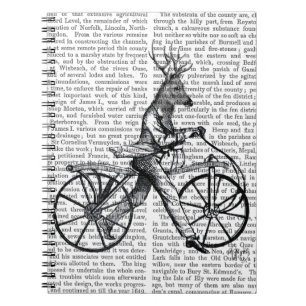 Dandy Deer op de  fiets Notitieboek