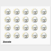 Dandy Dinmont Terrier Sticker (Vel)