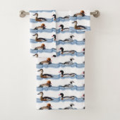 Dandy Ducks Bathroom Towel Set Bad Handdoek (Insitu)