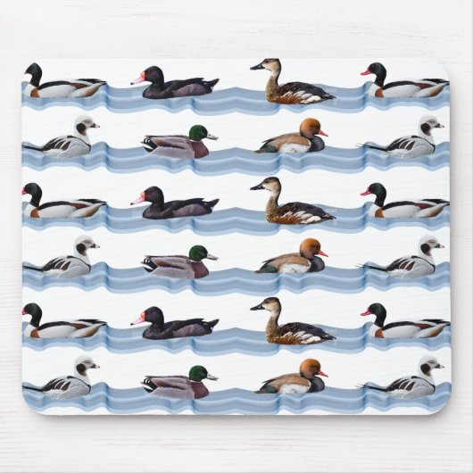 Dandy Ducks Muismat (kies kleur) (Voorkant)