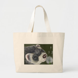 Dandy Ferret Grote Tote Bag