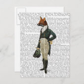 Dandy Fox Full 2 Briefkaart (Voorkant / Achterkant)