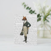 Dandy Fox Full 2 Briefkaart (Staand voorkant)