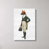 Dandy Fox Full Canvas Afdruk (Voorkant)