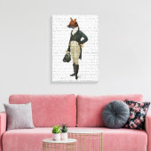 Dandy Fox Full Canvas Afdruk (Insitu (Woonkamer))