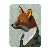 Dandy Fox Portrait 2 Magneet (Verticaal)