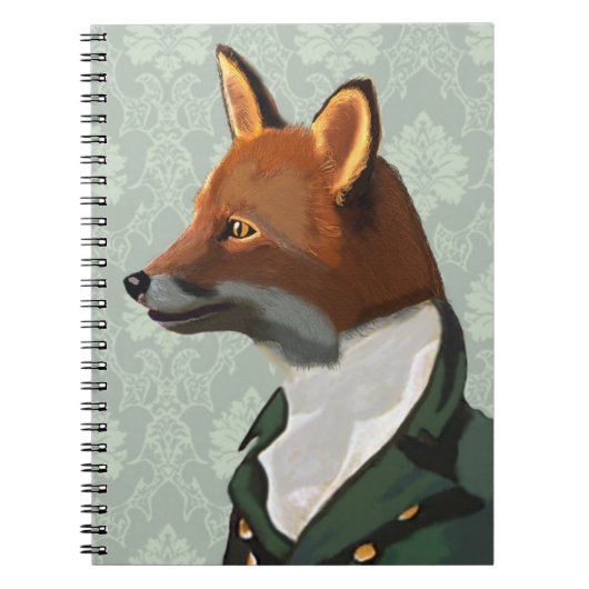 Dandy Fox Portrait 2 Notitieboek (Voorkant)
