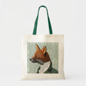 Dandy Fox Portrait 2 Tote Bag (Voorkant)