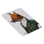 Dandy Fox Portrait Magneet (Rechterzijde)