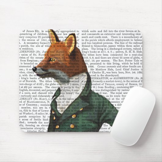 Dandy Fox Portrait Muismat (Met muis)