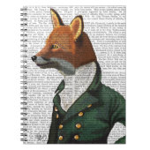 Dandy Fox Portrait Notitieboek (Voorkant)
