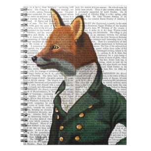 Dandy Fox Portrait Notitieboek