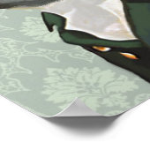 Dandy Fox Portrait Poster (Hoek)